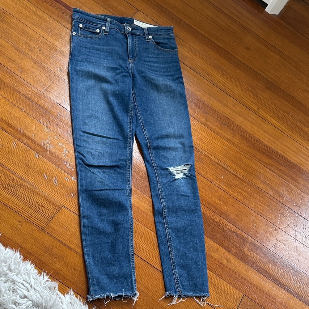 Rag and Bone Dark Blue Women's Skinny Jeans